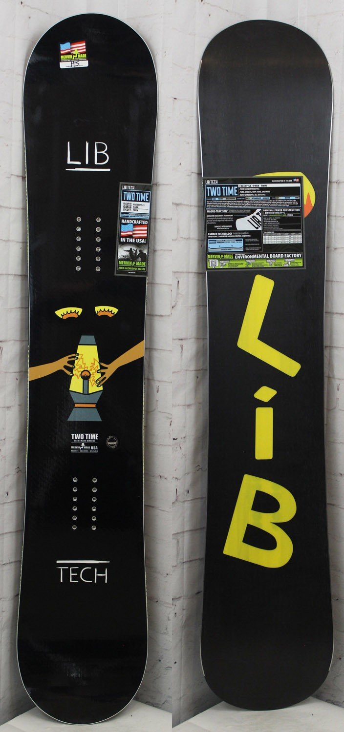 Lib Tech Two Time Women's Snowboard 146cm, True Twin New 2026 ...