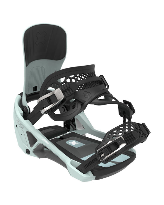 Bent Metal Lightning Supermatic Snowboard Bindings Large Men's 8.5-10.5 Lichen