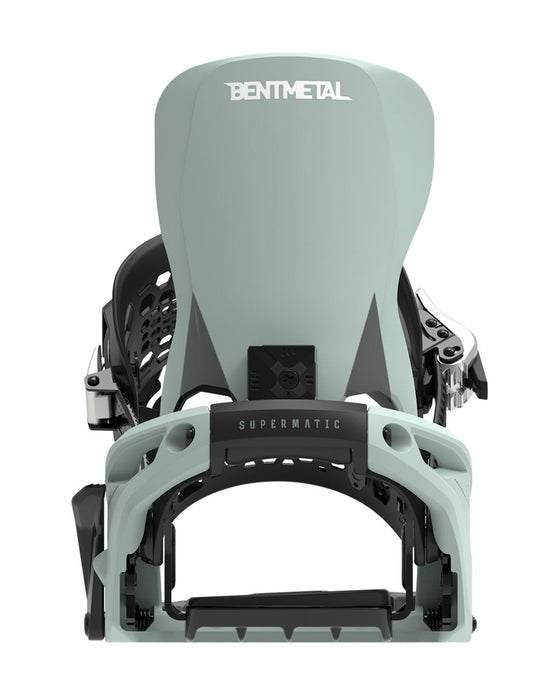 Bent Metal Lightning Supermatic Snowboard Bindings Large Men's 8.5-10.5 Lichen