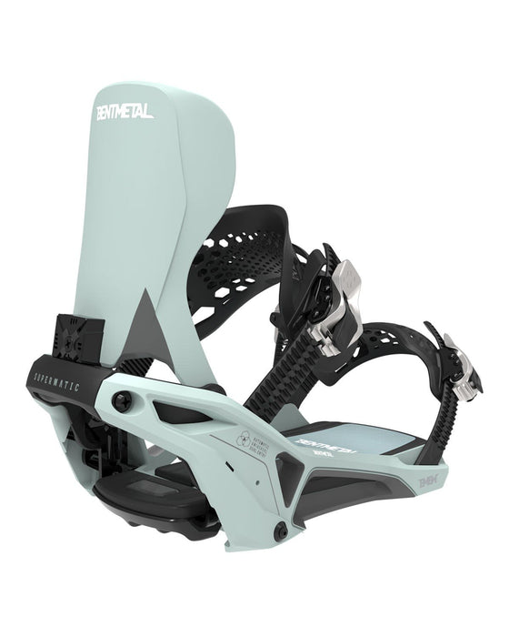 Bent Metal Lightning Supermatic Snowboard Bindings Large Men's 8.5-10.5 Lichen