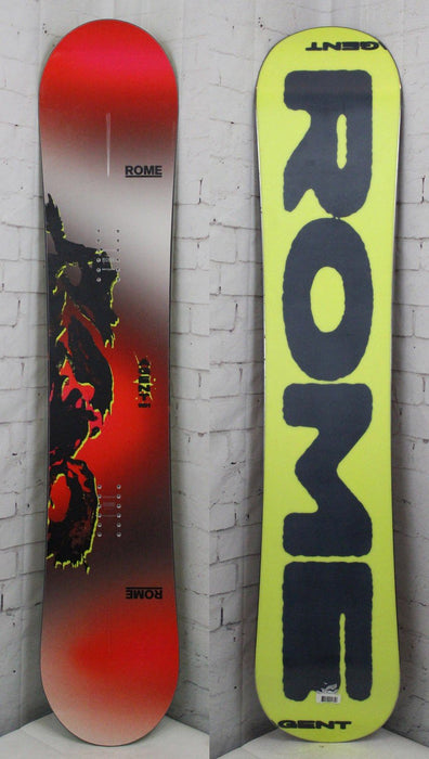 Rome Agent Ltd Men's Snowboard 151 cm True Twin All-Mountain Limited Demo