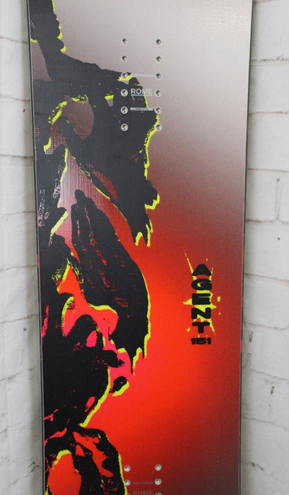 Rome Agent Ltd Men's Snowboard 151 cm True Twin All-Mountain Limited Demo