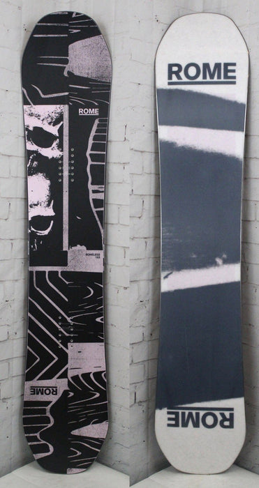 Rome Boneless Mens All Mountain, True Twin Snowboard 153 cm 2026 Demo