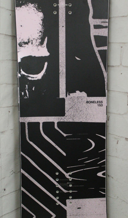 Rome Boneless Mens All Mountain, True Twin Snowboard 153 cm 2026 Demo