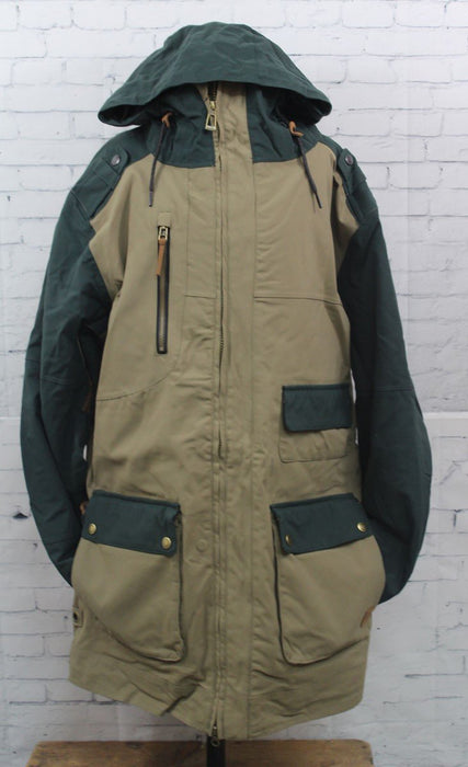 Ride Cappel Magnificent Shell Snowboard Jacket Mens Large Saddle