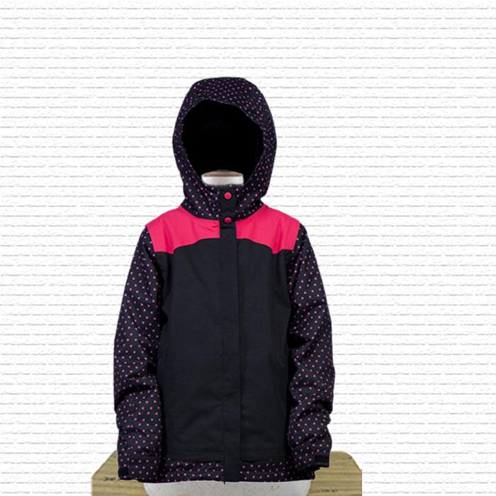 Ride Malibu Snowboard Jacket Girls Youth Medium Black