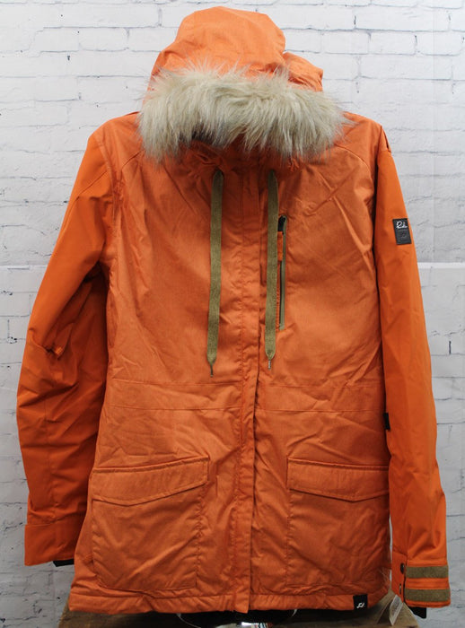 Ride Marion Insulated Snowboard Jacket Womens Medium Amber Melange