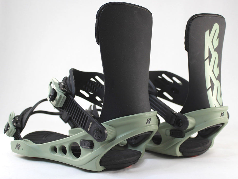 K2 Meridian Snowboard Bindings Medium (US Women's Size 6-10) 2023 Jade - Demo