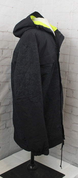 O'Neill Mens Meteorite Snowboard Jacket Large Black Out New