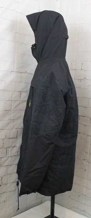 O'Neill Mens Meteorite Snowboard Jacket Large Black Out New