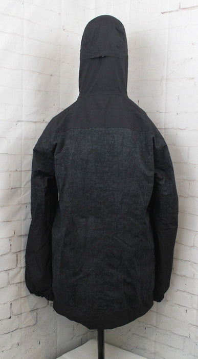 O'Neill Mens Meteorite Snowboard Jacket Large Black Out New