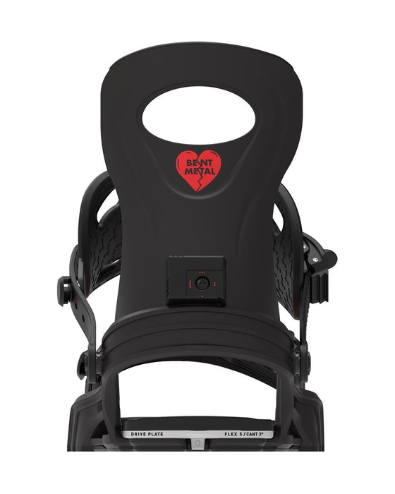 Bent Metal Metta Snowboard Bindings Small - Medium (Women's 5-8), Black New