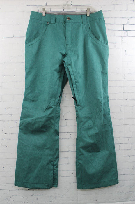 Bonfire Morris Ski and Snowboard Pants, Men's Large, Emerald Green New