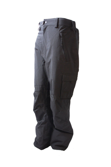 Turbine Mens Mozo Cargo Snow Pants, Small Black New