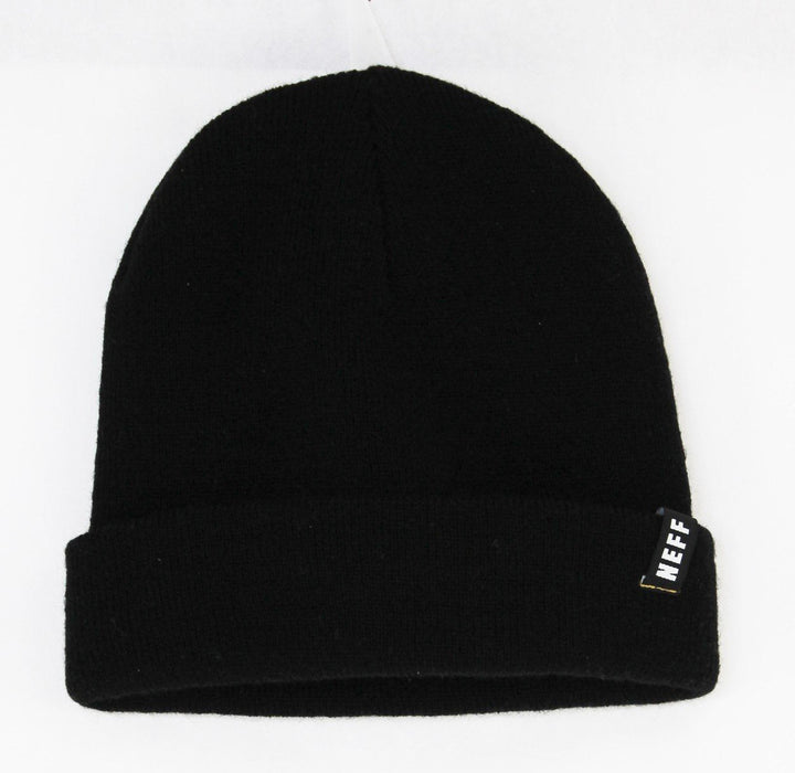 NEFF Baxter Cuffed Beanie, One Size Fits Most, Black New