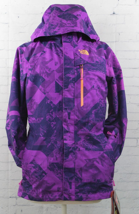 The North Face NFZ Insulated Jacket Women's Medium Magic Magenta Mountain Camo