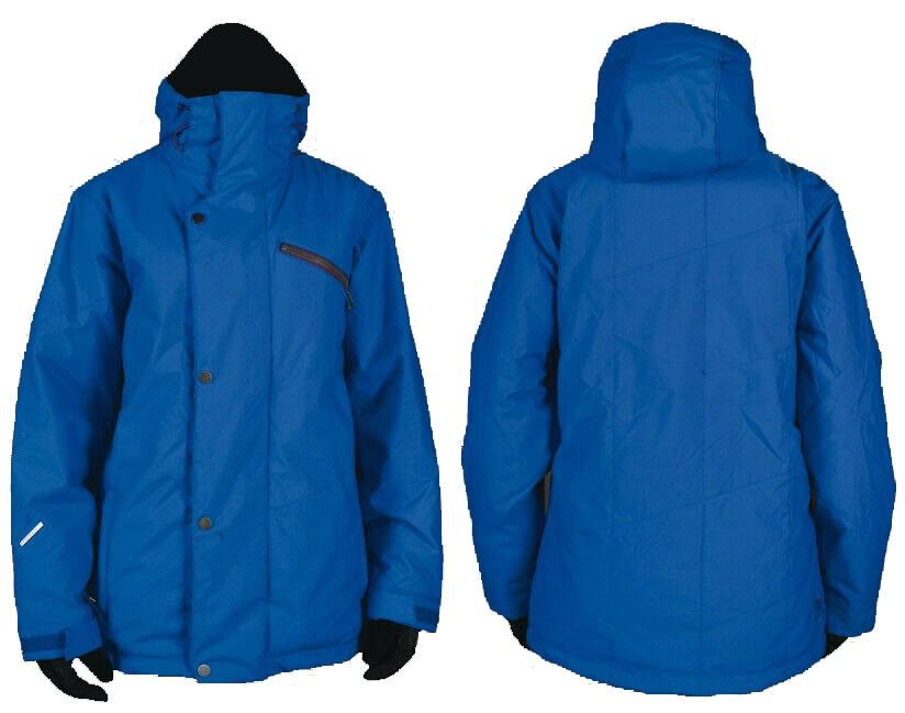 Nitro Mosaic Insulated Snowboard Jacket Womens Size Small Blue