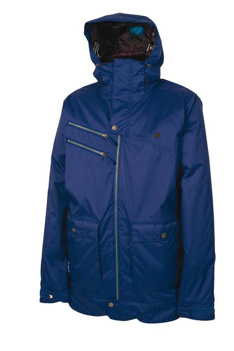 Nitro Vex Insulated Snowboard Jacket, Men's Size Large, Midnight Thatch Blue New