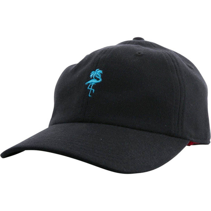 Neff Palm Breeze Decon Polo Adjustable Strap Flat Brim Hat Black
