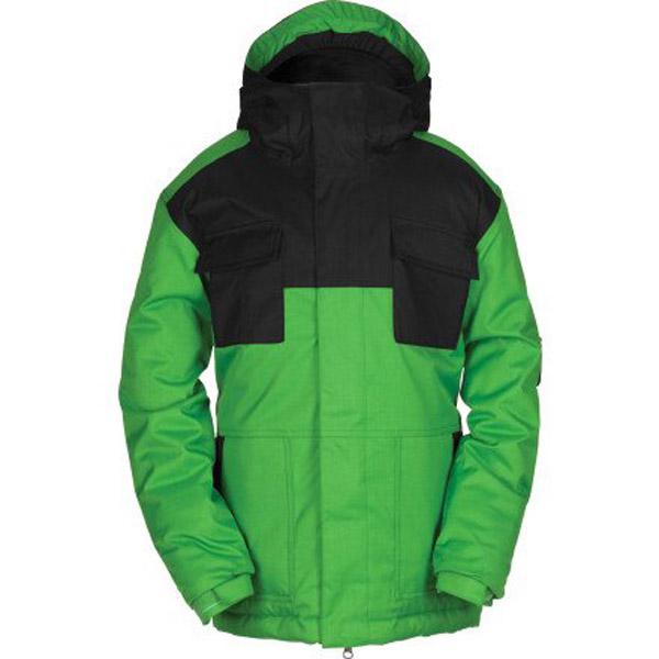 Bonfire Patrol Insulated Snow Jacket, Unisex Youth Medium(10-12) Gator Green New