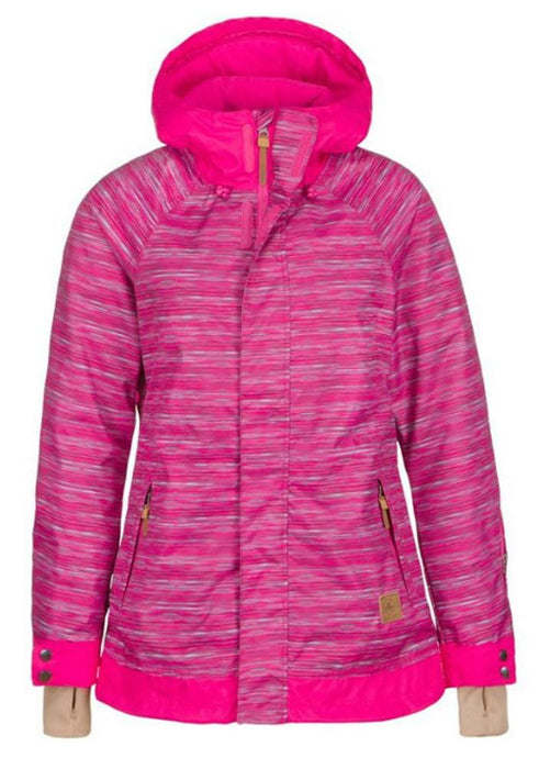 O'Neill Freedom Peridot Snowboard Jacket, Women's Medium, Pink AOP