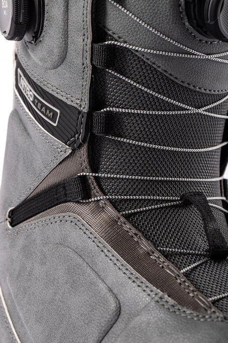 Nitro Team Boa Snowboard Boots US Men's Size 10.5 Dark Grey New 2027