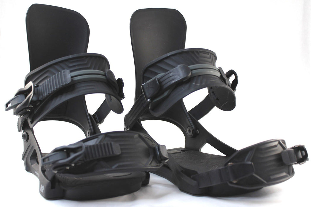 K2 Program Snowboard Bindings Medium (Men's US 5-9) Black 2024 - Demo