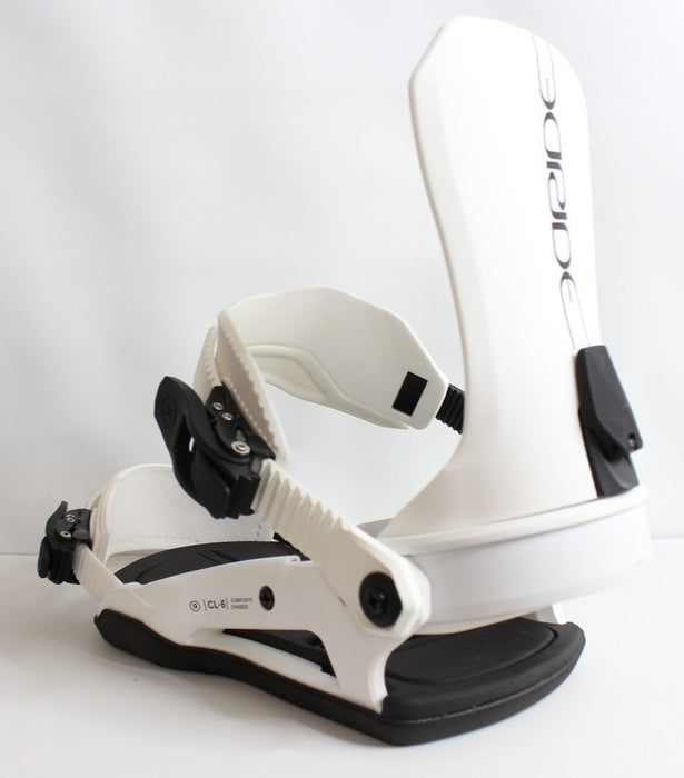 Ride CL-6 Snowboard Bindings Small (Women's US Size 5-9) White New 2025