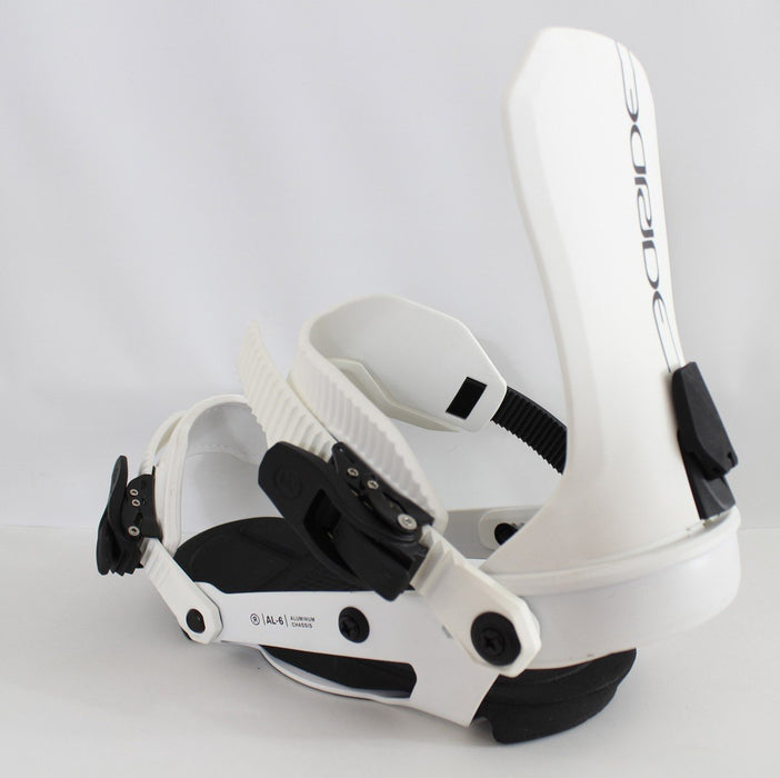 Ride AL-6 Snowboard Bindings Small (Women's US Size 5 - 9) White 2024 - 77978