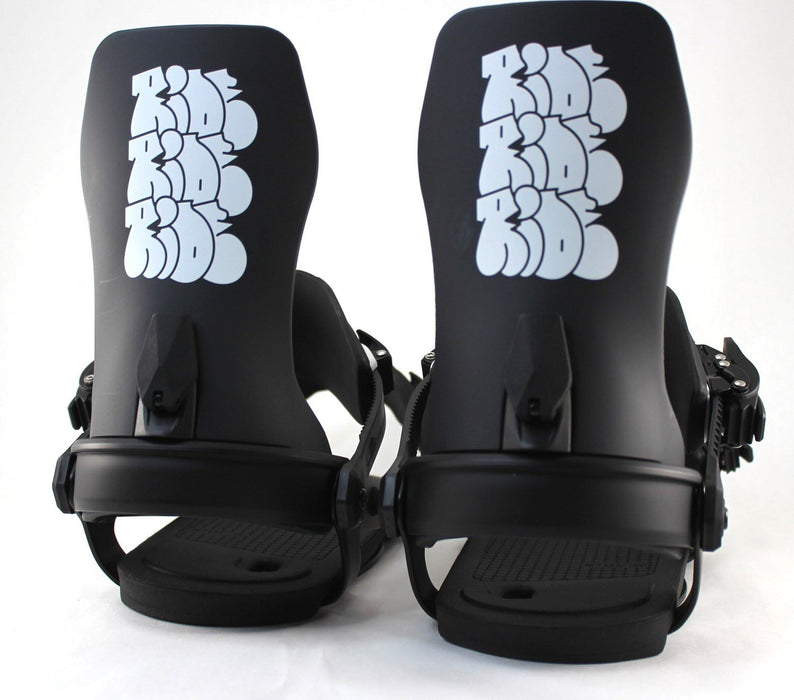 Ride A-6 Snowboard Bindings, Medium (Men's US Size 6-10) Tag 2024 - Demo