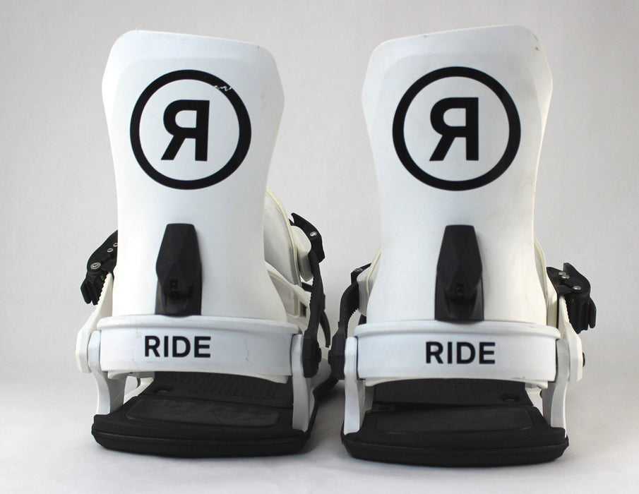 Ride C-9 Snowboard Bindings Medium (Mens US Size 6 - 10) White 2024 C9 - Demo