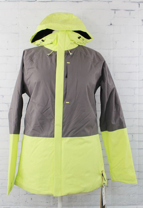 Burton Radar Snowboard Women's Jacket Size Medium Heather Sunny Lime New