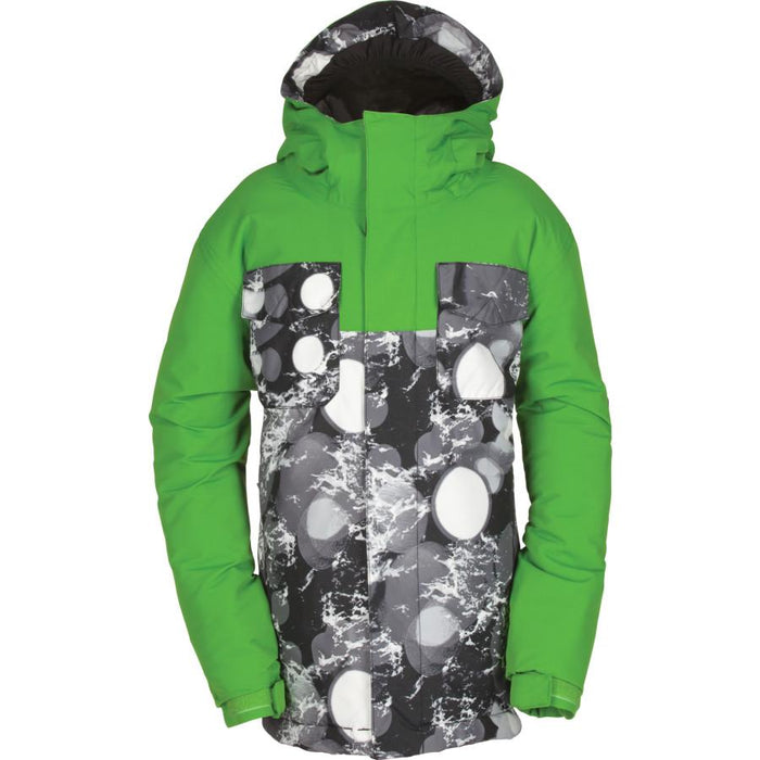 Bonfire Ranger Snow Jacket Unisex Youth Medium(10-12) Dreamscape Gator Green New