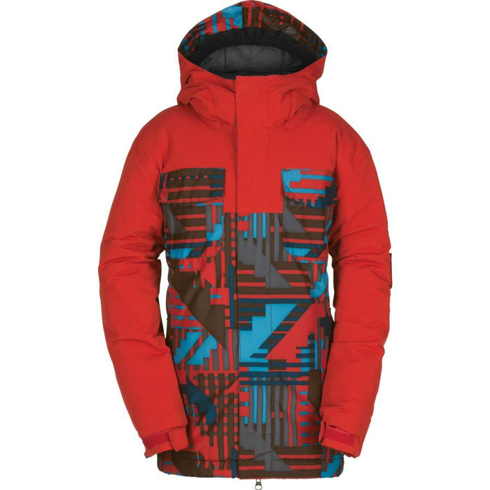 Bonfire Ranger Snow Jacket, Unisex Youth Medium(10-12) Neotribal / Torch Red New