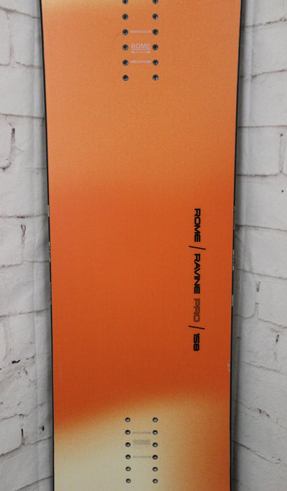 Rome Ravine Pro Men's Snowboard 158 cm Directional Camber All-Mountain 2027 Demo