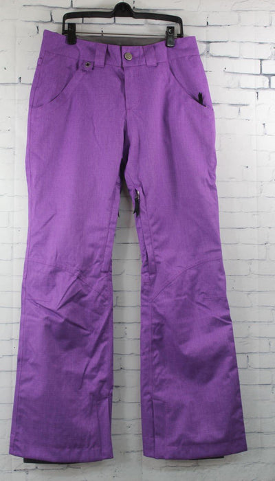 Bonfire Remy Ski and Snow Pants, Women's Medium, Rhodi / Purple Shadow Weave New