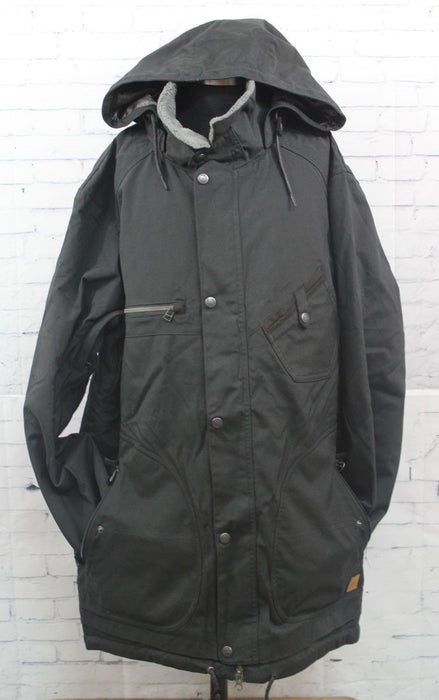 Ride Cappel Revolution Snowboard Jacket Mens Large Black Onyx