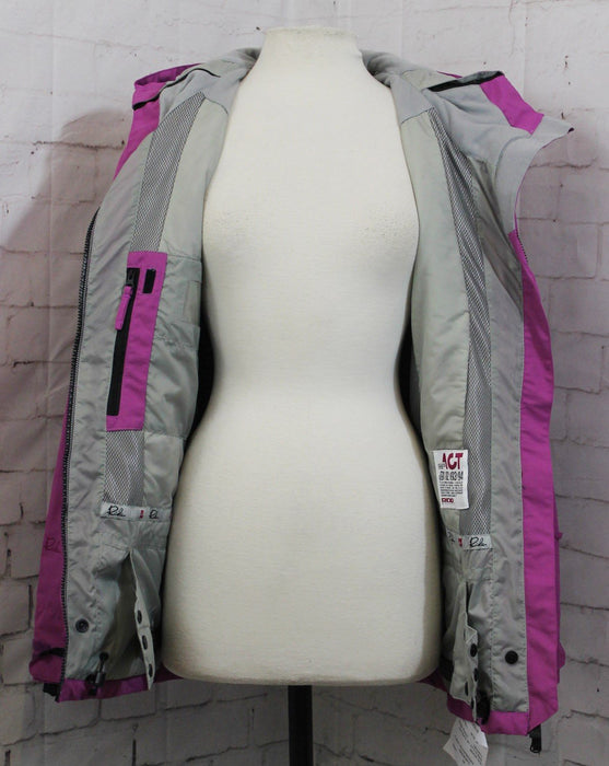 Ride Medina Snowboard Jacket, Women's Medium, Raspberry Sherbet Twill Purple