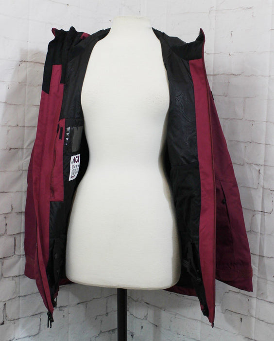 Ride Vine 37.5 Technology Snowboard Jacket Womens Medium Raspberry