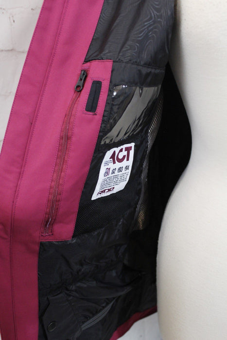 Ride Vine 37.5 Technology Snowboard Jacket Womens Medium Raspberry