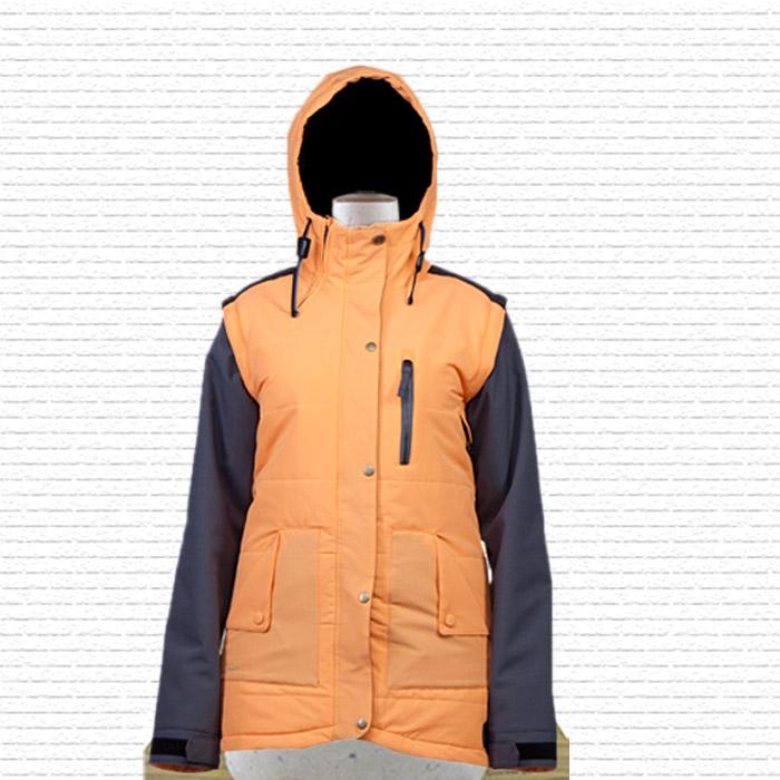 Ride Cappel Road to Ruin Snowboard Jacket Women's Medium Cutie Orange
