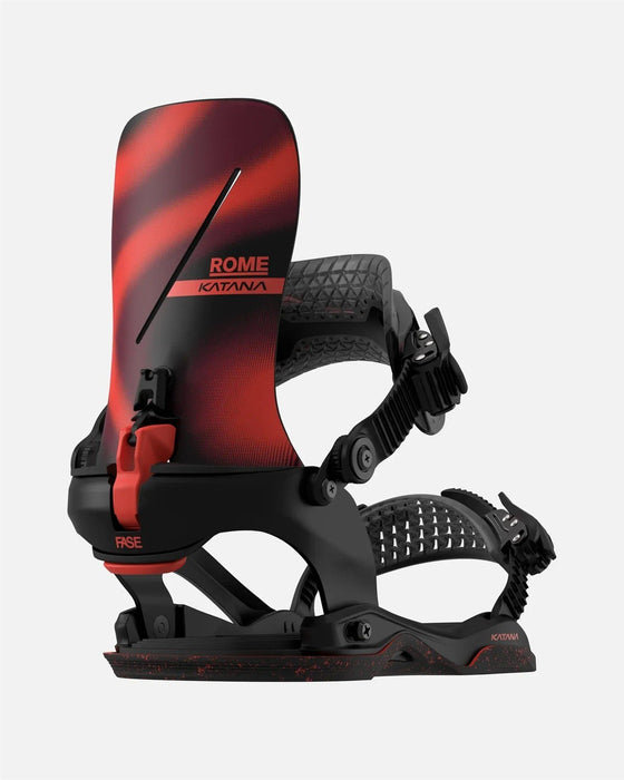 Rome Womens Katana AW FASE Snowboard Bindings Medium/Large (Women's 9+) Red 2027