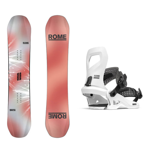 rome detail snowboard 147 Rome Women's Royal Snowboard 2026 147