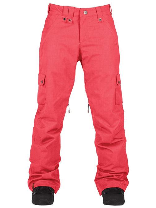 Bonfire Safari Insulated Ski and Snowboard Pants, Women's Medium, Tango Pink New