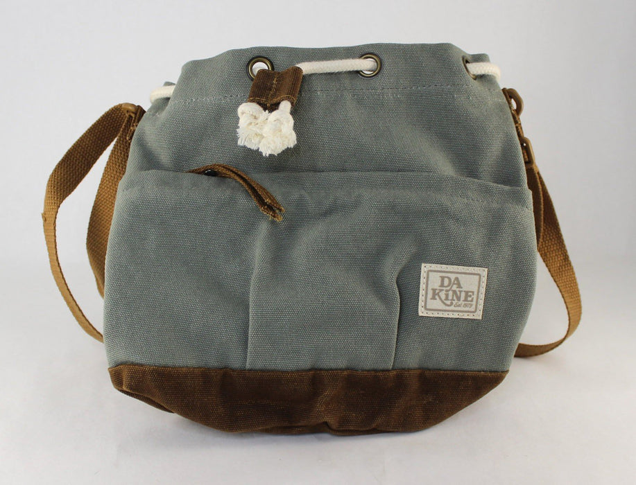 Dakine Saturday Mini Bag Canvas Shoulder Tote Purse Hand Bag, Mulled Basil Green