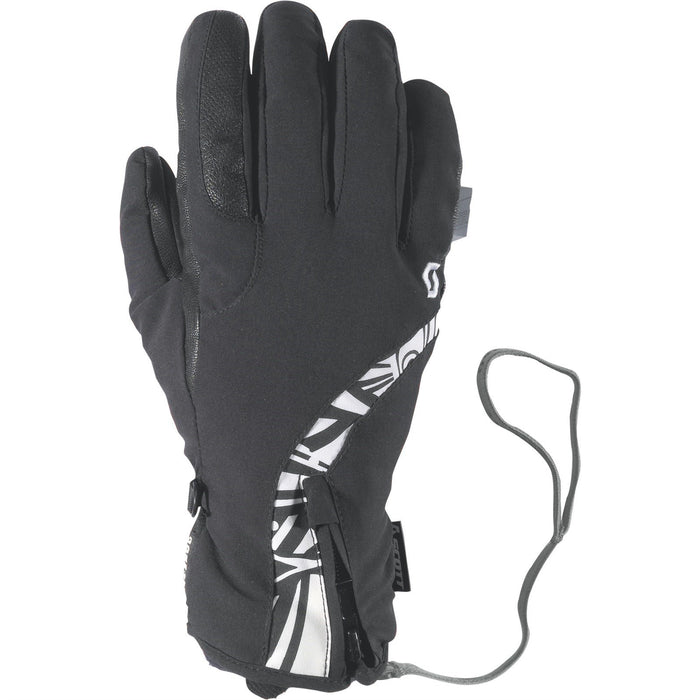 Scott Greta Ski and Snowboard Gloves, Women's Medium, Black Print New