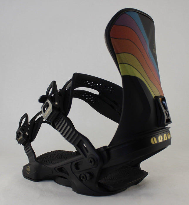 Arbor Sequoia Snowboard Bindings, Women's Small (US 5-7), Hillary Jane New