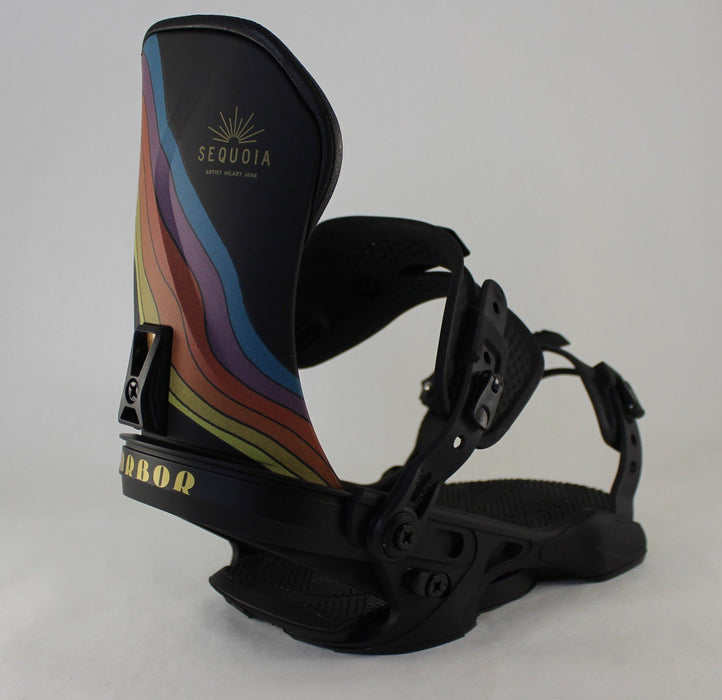 Arbor Sequoia Snowboard Bindings, Women's Small (US 5-7), Hillary Jane New