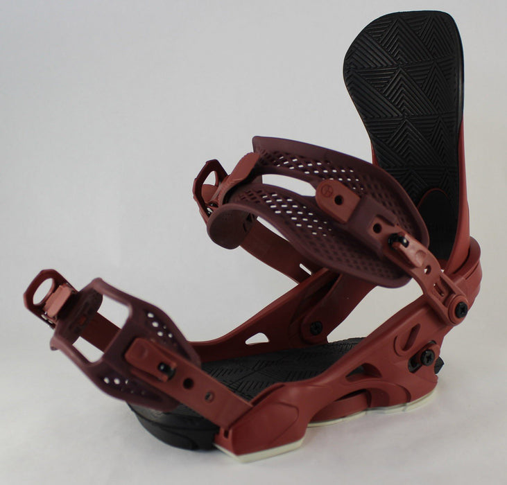 Arbor Sequoia Snowboard Bindings, Women's Small/Medium US 5-7), Maroon New