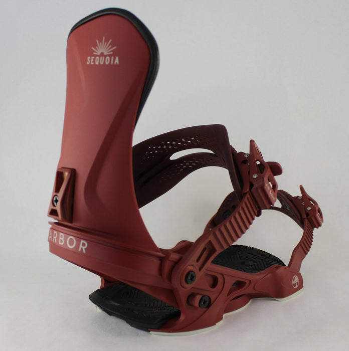 Arbor Sequoia Snowboard Bindings, Women's Small/Medium US 5-7), Maroon New